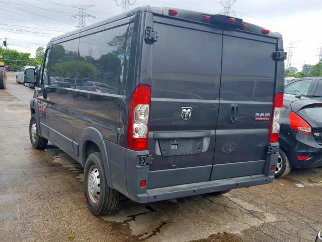 3C6TRVAG1JE156138 - 2018 RAM PROMASTER 黑色 照片 3