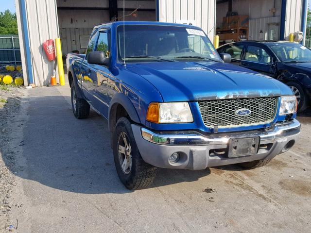 1FTZR45E32TA14663 - 2002 FORD RANGER SUP BLUE photo 1