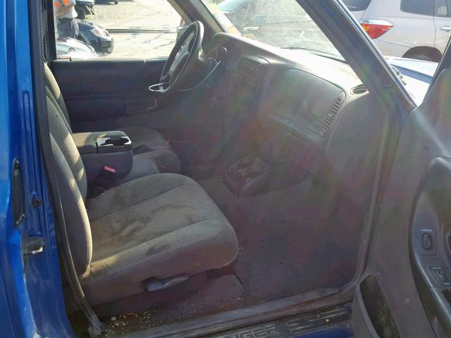 1FTZR45E32TA14663 - 2002 FORD RANGER SUP BLUE photo 5