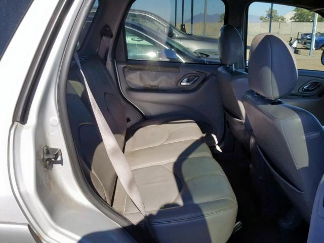 4F2CU08152KM27969 - 2002 MAZDA TRIBUTE LX SILVER photo 6