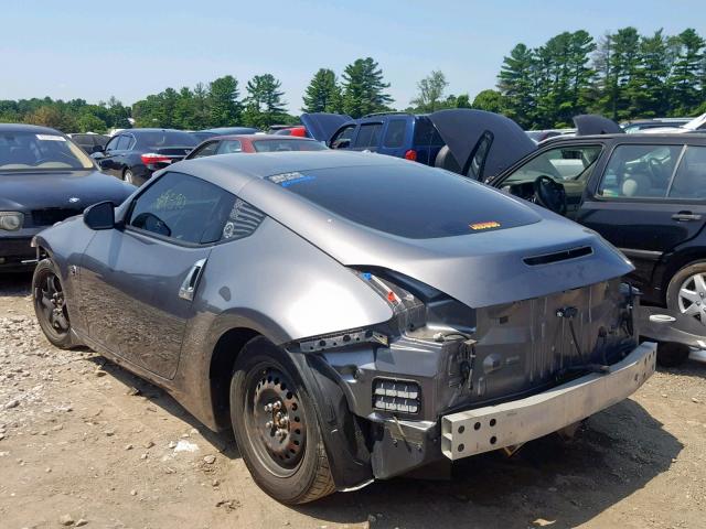 JN1AZ4EH0DM881932 - 2013 NISSAN 370Z BASE GRAY photo 3