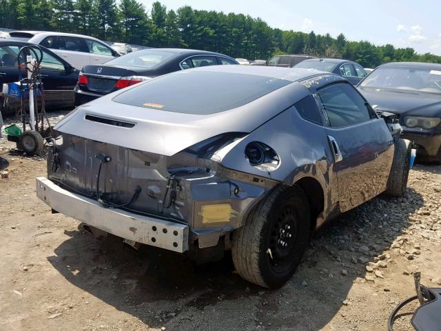 JN1AZ4EH0DM881932 - 2013 NISSAN 370Z BASE GRAY photo 4