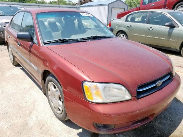 4S3BE635127205633 - 2002 SUBARU LEGACY L MAROON photo 1