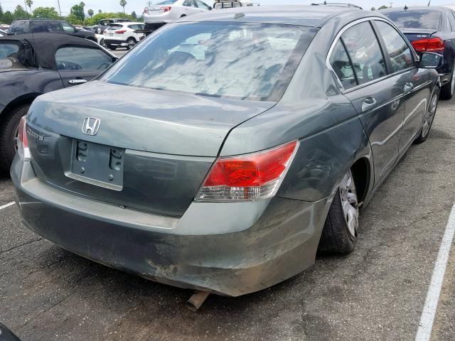 1HGCP26899A118316 - 2009 HONDA ACCORD EXL GREEN photo 4