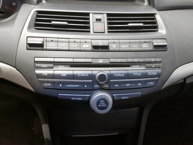 1HGCP26899A118316 - 2009 HONDA ACCORD EXL GREEN photo 9