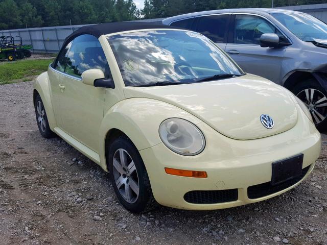3VWPF31Y36M300346 - 2006 VOLKSWAGEN NEW BEETLE Sarı foto 1