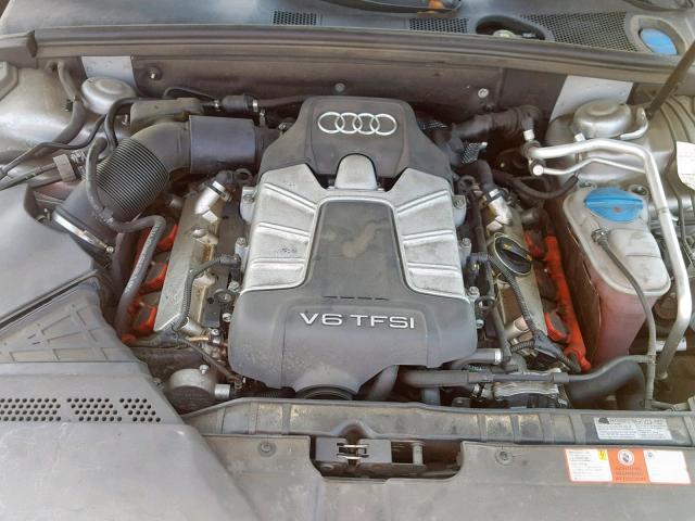 WAUKGBFL4AA095981 - 2010 AUDI S4 PRESTIG SILVER photo 7