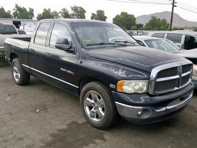 1D7HA18D73S237628 - 2003 DODGE RAM 1500 S BLACK photo 1