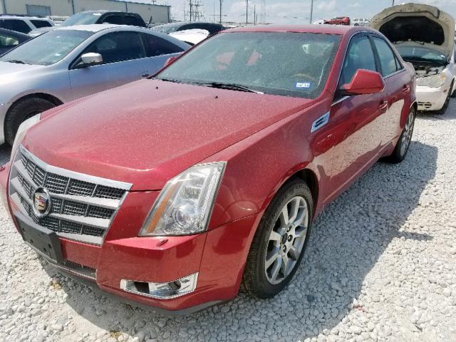 1G6DU57V790107132 - 2009 CADILLAC CTS HI FEA RED photo 2