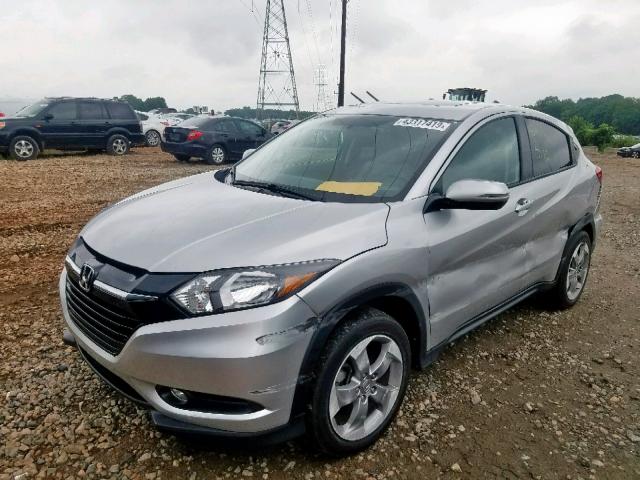 3CZRU6H59GM760458 - 2016 HONDA HR-V EX SILVER photo 2