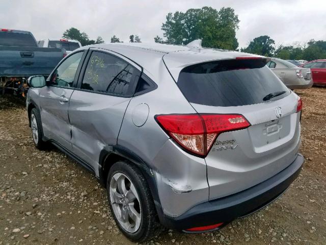 3CZRU6H59GM760458 - 2016 HONDA HR-V EX SILVER photo 3