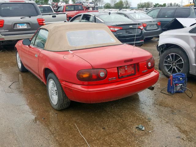 JM1NA3537V0726078 - 1997 MAZDA MX-5 MIATA RED photo 3