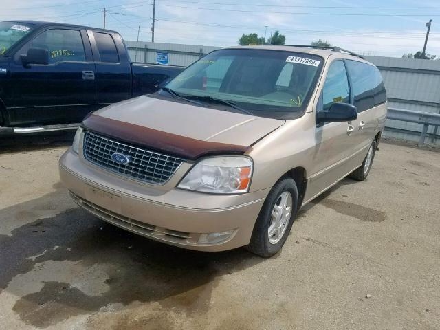 2FMZA52277BA08035 - 2007 FORD FREESTAR S GOLD photo 2