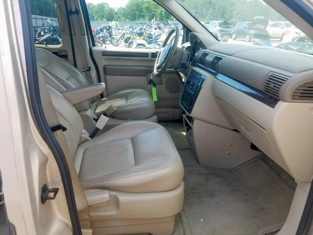 2FMZA52277BA08035 - 2007 FORD FREESTAR S GOLD photo 5