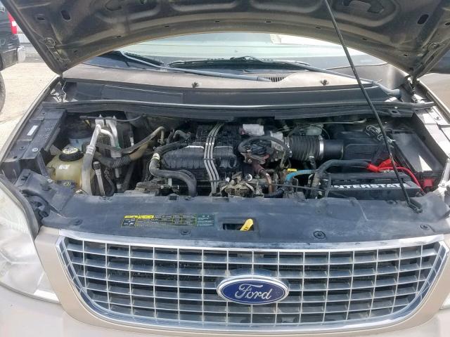 2FMZA52277BA08035 - 2007 FORD FREESTAR S GOLD photo 7