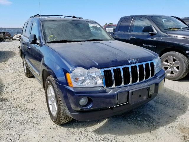 1J4HR58245C599108 - 2005 JEEP GRAND CHER BLUE photo 1