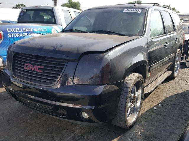 1GKFC13J57R220692 - 2007 GMC YUKON BLACK photo 2