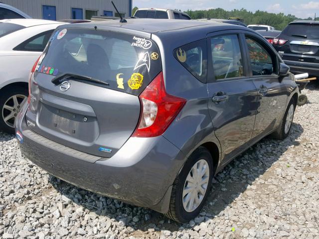 3N1CE2CP6GL393246 - 2016 NISSAN VERSA NOTE GRAY photo 4