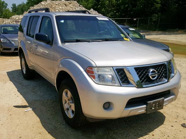 5N1AR18B08C637904 - 2008 NISSAN PATHFINDER SILVER photo 1