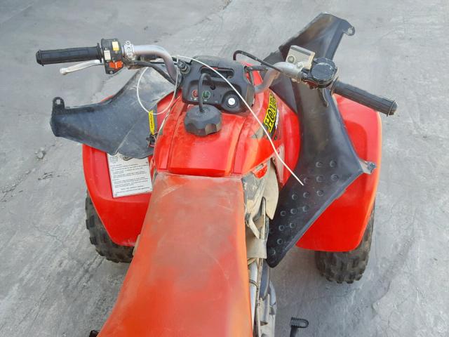 478TE270214003145 - 2001 HONDA TRX250 EX RED photo 5