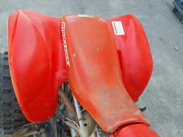 478TE270214003145 - 2001 HONDA TRX250 EX RED photo 6