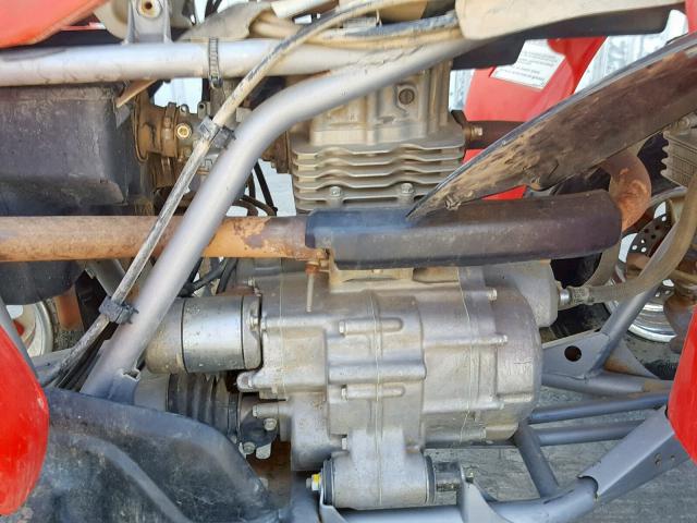 478TE270214003145 - 2001 HONDA TRX250 EX RED photo 7