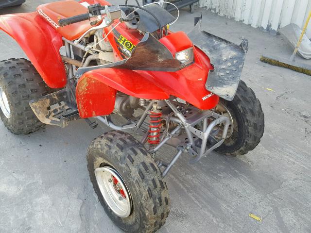 478TE270214003145 - 2001 HONDA TRX250 EX RED photo 9