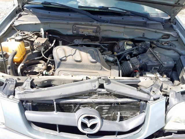 4F2CZ061X4KM27585 - 2004 MAZDA TRIBUTE ES 青色 照片 7