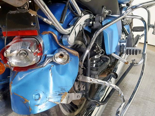 1HD1KGM19BB633967 - 2011 HARLEY-DAVIDSON FLTRU BLUE photo 15