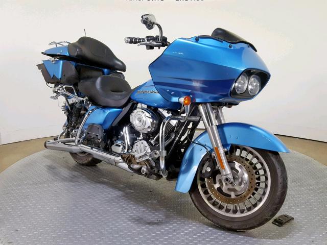 1HD1KGM19BB633967 - 2011 HARLEY-DAVIDSON FLTRU BLUE photo 2