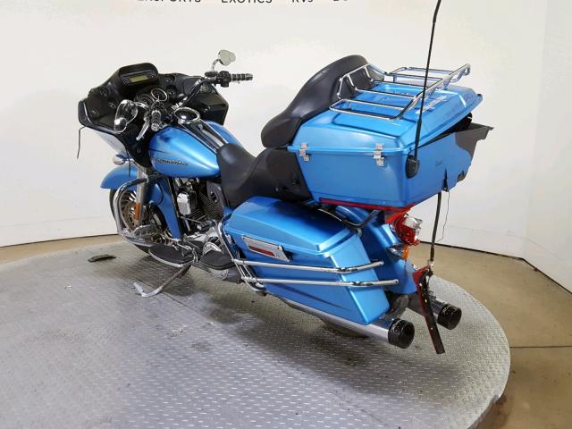 1HD1KGM19BB633967 - 2011 HARLEY-DAVIDSON FLTRU BLUE photo 6