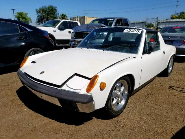 4722906948 - 1972 PORSCHE 914 WHITE photo 2