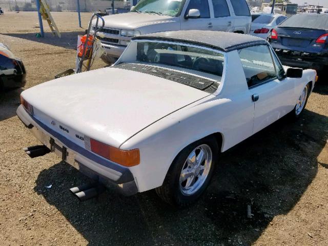 4722906948 - 1972 PORSCHE 914 WHITE photo 4