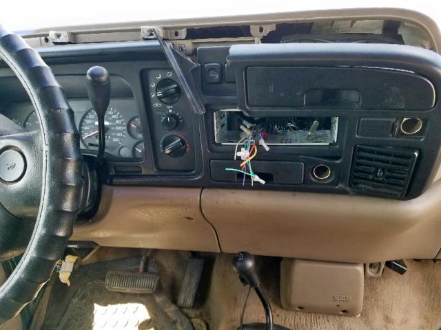 1B7KF26C7SS320055 - 1995 DODGE RAM 2500 GREEN photo 9