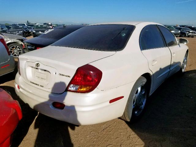 1G3GS64C634112489 - 2003 OLDSMOBILE AURORA 4.0 WHITE photo 4