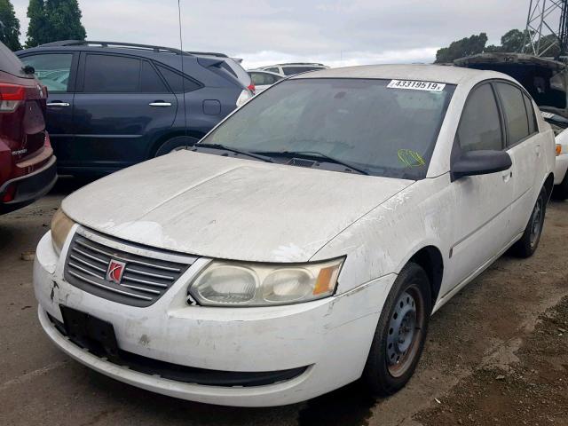 1G8AJ55F56Z114750 - 2006 SATURN ION LEVEL WHITE photo 2