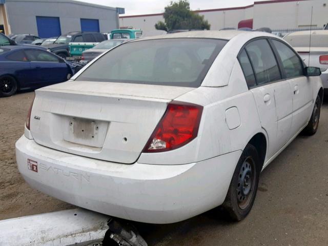 1G8AJ55F56Z114750 - 2006 SATURN ION LEVEL WHITE photo 4
