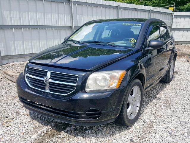 1B3HB48A79D199802 - 2009 DODGE CALIBER SX BLACK photo 2