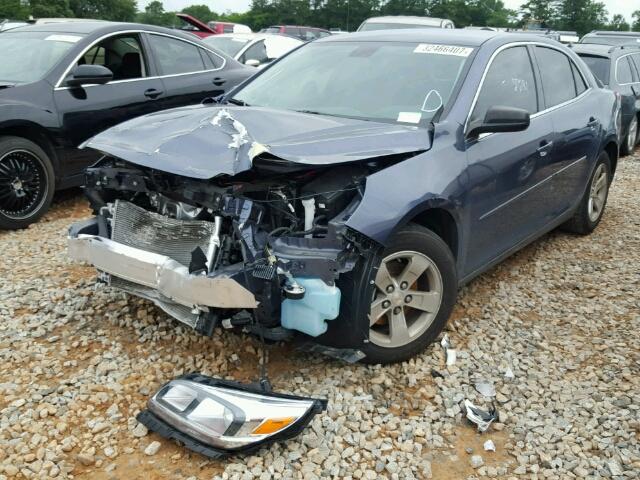 1G11B5SL1FF246136 - 2015 CHEVROLET MALIBU LS BLUE photo 2