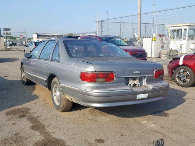 1G1BN52W1RR199375 - 1994 CHEVROLET CAPRICE CL GRAY photo 3