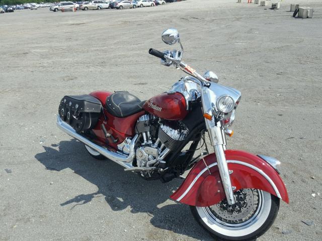 56KCCCAA1E3000148 - 2014 INDIAN MOTORCYCLE CO. CHIEF CLAS RED photo 1