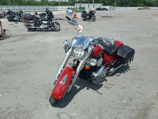 56KCCCAA1E3000148 - 2014 INDIAN MOTORCYCLE CO. CHIEF CLAS RED photo 2
