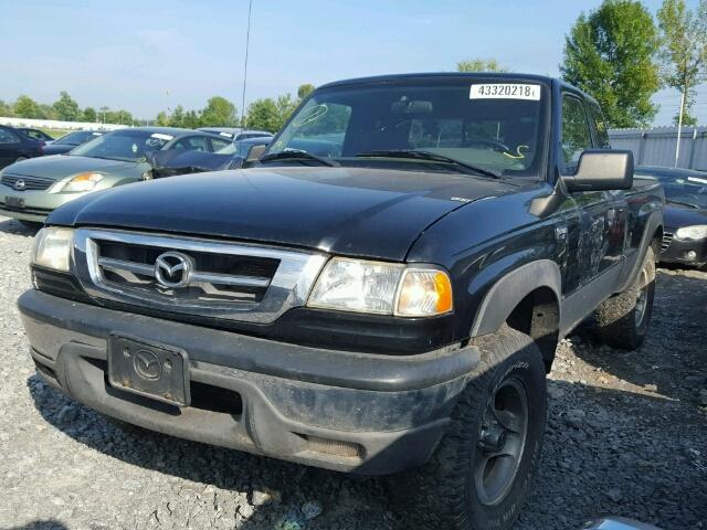 4F4ZR47E98PM03197 - 2008 MAZDA B4000 CAB BLACK photo 2