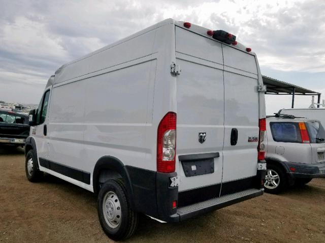 3C6TRVCG5KE522925 - 2019 RAM PROMASTER 白色 照片 3