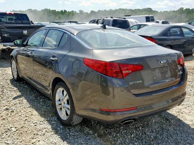 5XXGN4A72DG167533 - 2013 KIA OPTIMA EX BROWN photo 3