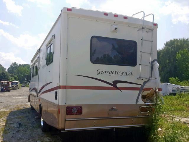 1F6NF53S540A06464 - 2005 GEOR MOTORHOME TWO TONE photo 3