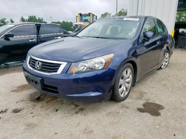 1HGCP2F85AA087571 - 2010 HONDA ACCORD EXL BLUE photo 2