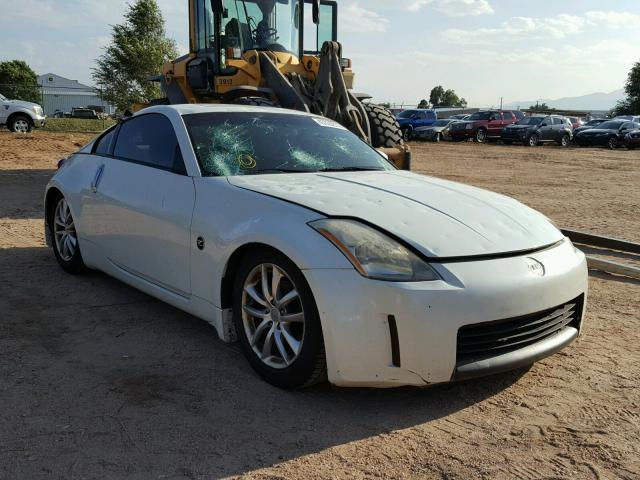 JN1AZ34E44T051025 - 2004 NISSAN 350Z COUPE WHITE photo 1