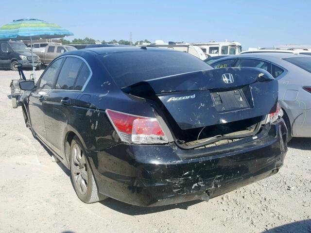 1HGCP2F88AA093445 - 2010 HONDA ACCORD EXL BLACK photo 3