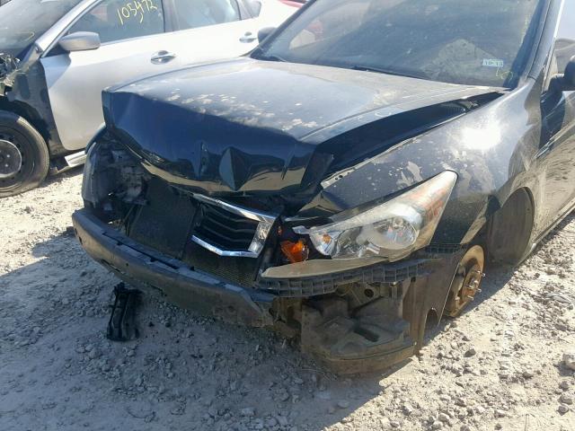 1HGCP2F88AA093445 - 2010 HONDA ACCORD EXL BLACK photo 9